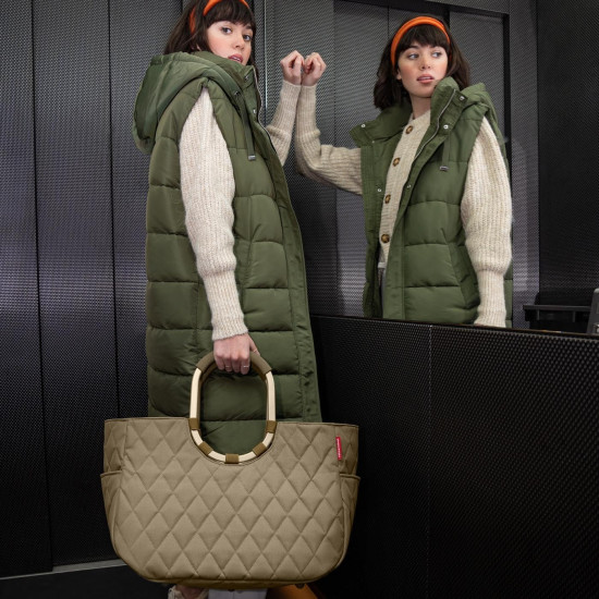 Сумка Reisenthel loopshopper 46*34,5*25 см оливковий