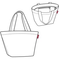 Сумка Reisenthel shopper M 51х30,5х26 см 15 л (ZS6048)