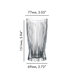 Склянка Riedel Fire Longdrink 375 мл високі (0512/04 s1)