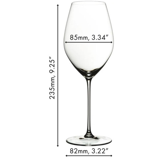 Набір келихів для шампанського Riedel Veritas Champagne 445 мл 2 шт (6449/28)