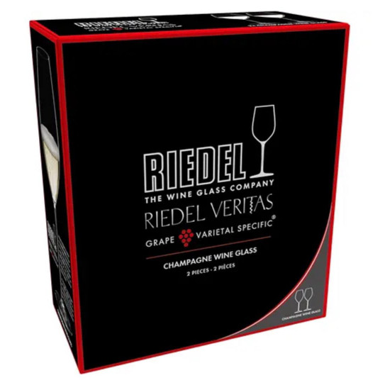 Набір келихів для шампанського Riedel Veritas Champagne 445 мл 2 шт (6449/28)