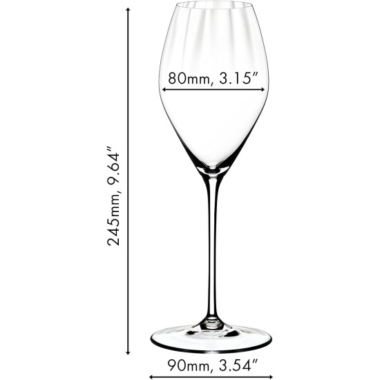 Набір келихів для CHAMPAGNE Riedel Performance, об'єм 0,375 л, 2 шт (6884/28)