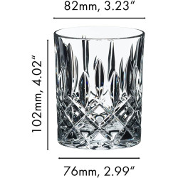 Набір стаканів Riedel Tumbler Collection Spey Whisky для віскі 295 мл х 6 шт