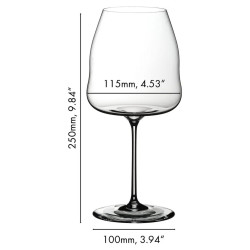 Набір келихів 4 шт для червоного вина Riedel Pinot Noir об'єм 0,95 л (01234/07)